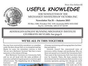 31 Useful Knowledge